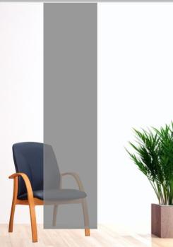 Preview: Flächenvorhang uni voile grau